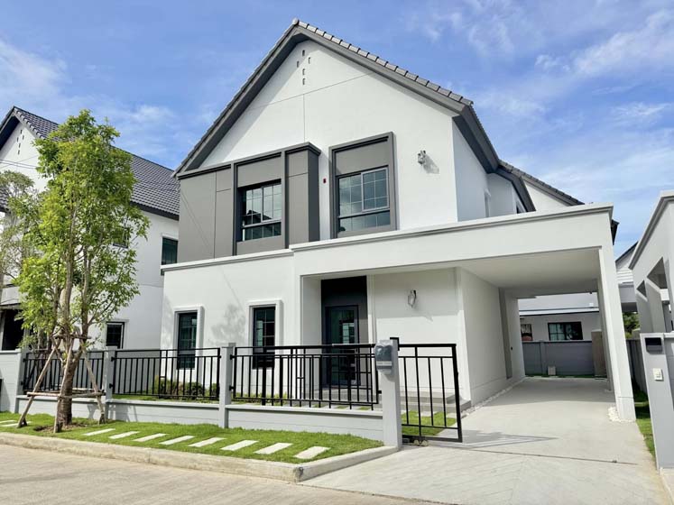 House with Shared Pool for rent in Bangnatrad